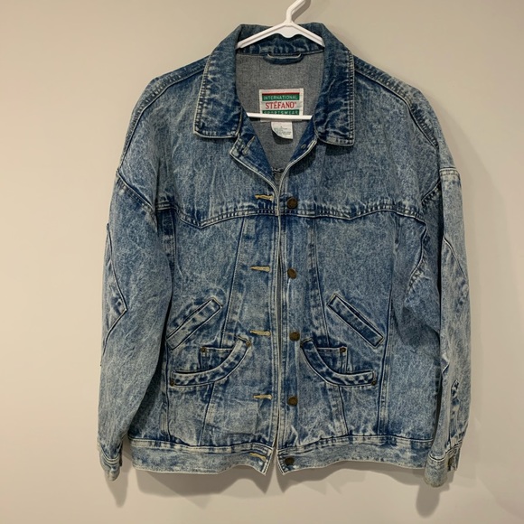 Vintage Light Wash Denim Jacket Size L - Picture 8 of 8